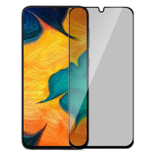 Galaxy M22 Uyumlu MKST New 5D Privacy Temperli Ekran Koruyucu