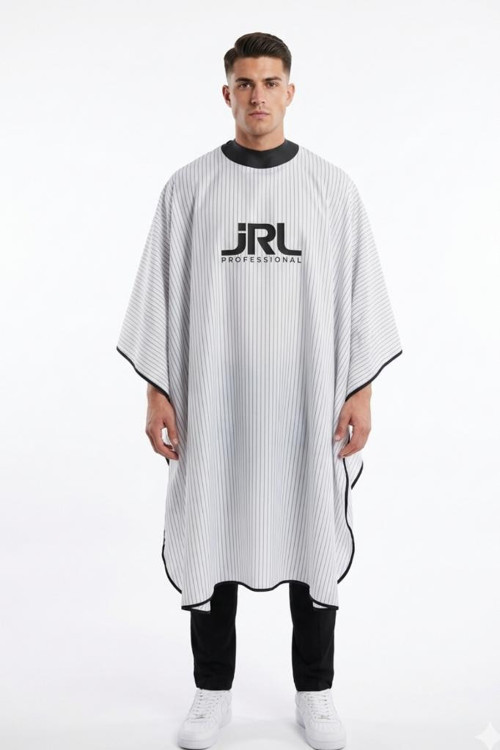 JRL Tam Saten Örtü 115x140 cm Kabartmalı Çıtçıtlı Kesim Penuarı Çizgili