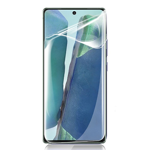 Galaxy Note 20 MKST Süper Pet Ekran Koruyucu Jelatin - Siyah