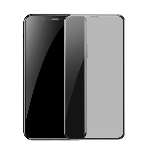 iPhone 14 Pro Uyumlu Davin 5D Privacy Cam MKST Ekran Koruyucu