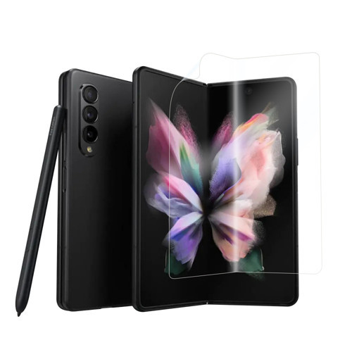 Galaxy Z Fold 3 Uyumlu MKST Hizalama Aparatlı S-Fit Body Ekran Koruyucu