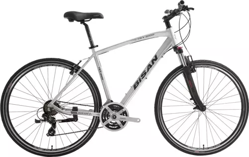 TRX 8100 V Fren 21 Vites 28 Jant Trekking Şehir Bisikleti Gri Siyah 54 Kadro