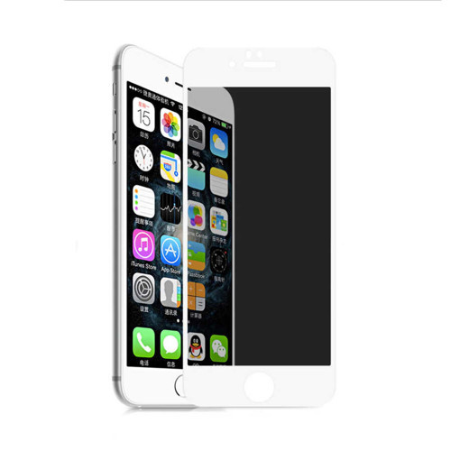 iPhone 8 Plus Uyumlu Davin 5D Privacy Cam MKST Ekran Koruyucu