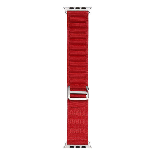 Watch 42mm MKST- Band-74 Hasır Kordon-Kırmızı
