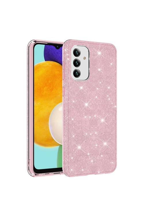 Samsung A04s Uyumlu Kılıf Shining Silikon