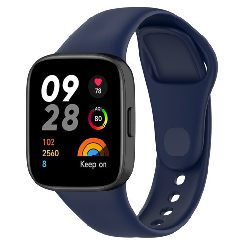 Redmi Watch 3 Uyumlu KRD-81 Uyumlu MKST Kordon-Lacivert