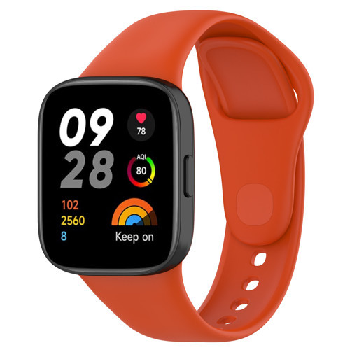 Redmi Watch 3 Uyumlu KRD-81 Uyumlu MKST Kordon-Turuncu