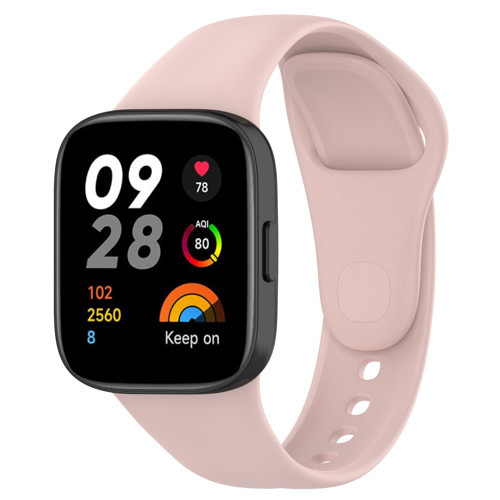 Redmi Watch 3 Uyumlu KRD-81 Uyumlu MKST Kordon-Pembe