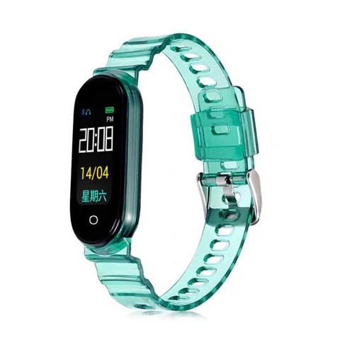 Mi Band 6 KRD-27 Uyumlu MKST Kordon-Yeşil