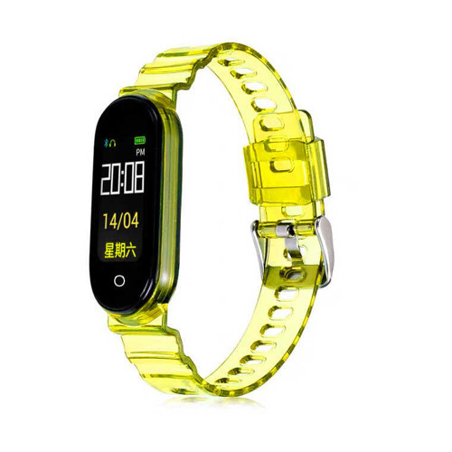 Mi Band 6 KRD-27 Uyumlu MKST Kordon-Sarı