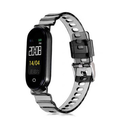 Mi Band 6 KRD-27 Uyumlu MKST Kordon-Siyah