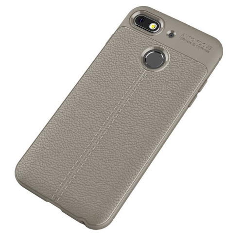 General Mobile 8 Go Kılıf Niss Deri Desenli Silikon Kılıf