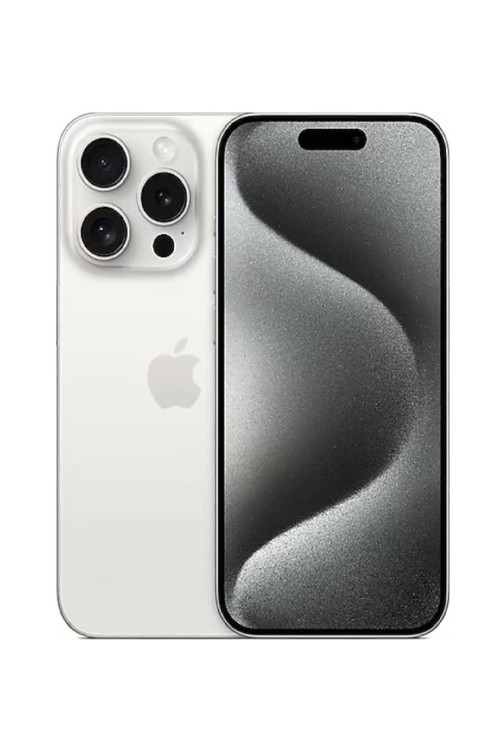 Yenilenmiş iPhone 15 Pro 512GB Beyaz Titanium A Kalite
