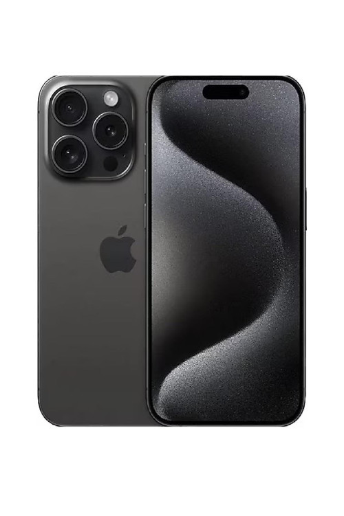 Yenilenmiş iPhone 15 Pro 128GB Siyah Titanium B Kalite