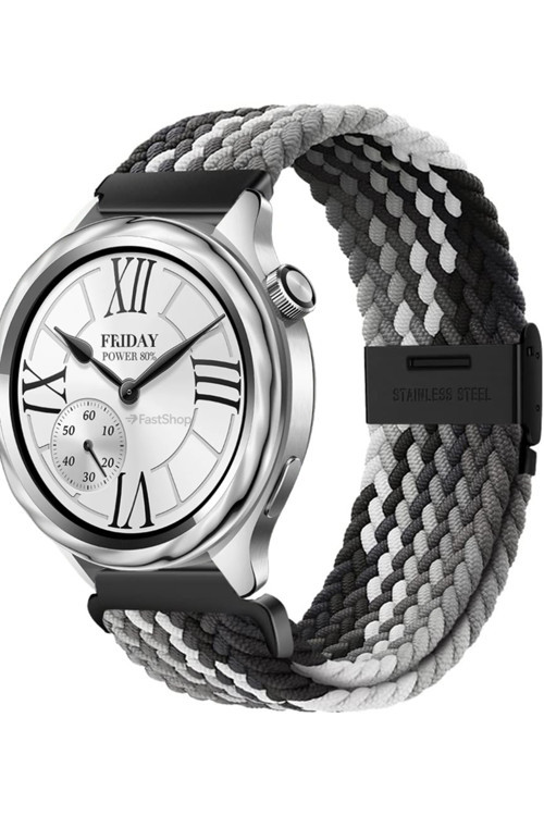 Xiaomi Watch S4/S3/S2/S2 Pro/S1 Active/S1 Uyumlu Metal Klips Hasır Örgü Spor Kordon