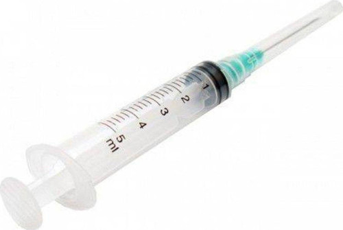 5 Ml 3Parça 21G 0.80X38Mm Enjektör - 100Lü