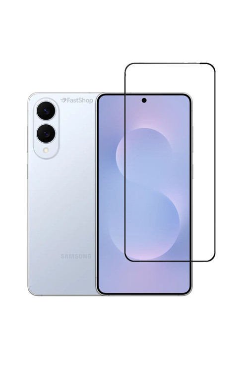 Samsung Galaxy S25 Edge Uyumlu Tam Kaplayan Darbeye Dayanıklı Kırılmaz Cam Seramik Ekran Koruyucu