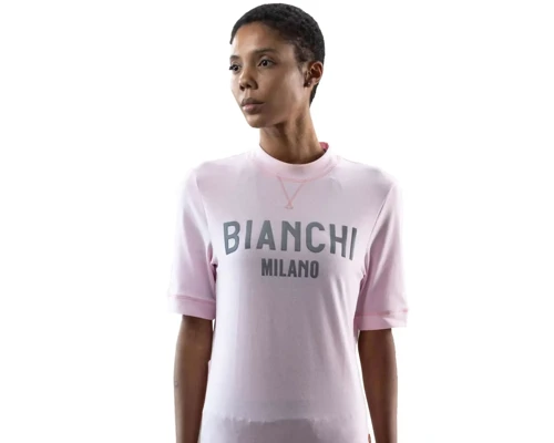BIANCHI MILANO KISA KOL T-SHIRT