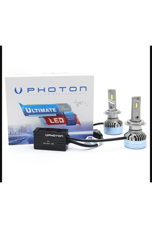 Ultimate H7 12/24V 9500Lümen Arctic-White (Parçamar) 2024 Yeni Nesil Son Sürüm