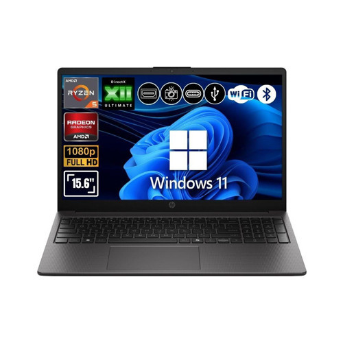 255R G10 AMD Ryzen 5-7535U 32GB Ram 512GB NVMe SSD 15.6" Full HD Win11Pro Notebook D0PK1AT ATL34