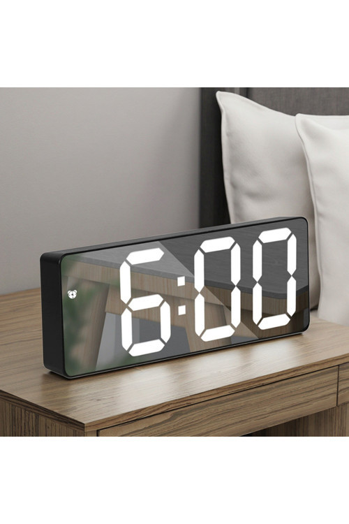 Dijital Masa Saati – Alarm Erteleme, Gece Modu Ve Ses Kontrollü Akıllı Led Saat
