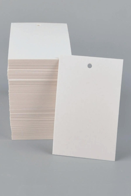 Karton Fiyat Marka Etiketi 3,5X5 Cm 1000 Adet 3 Mm Orta Ip Gecme Yeri