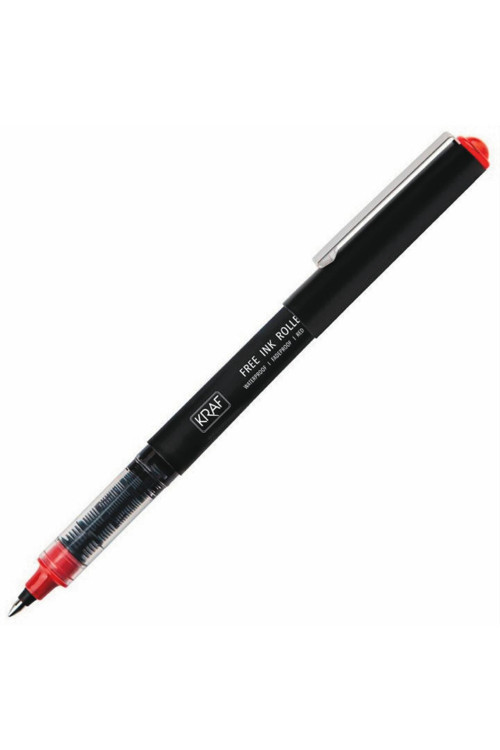 Kraf Roller Kalem 0.7 Mm 12'Li Kutu Kırmızı