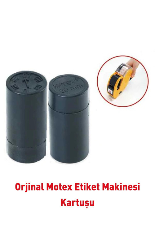 Etiket Makinası Kartuşu 20 Mm (3 Adet)