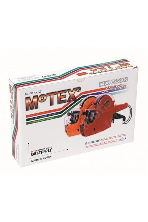 Mx -6600 Fiyat Etiket Makinesi 10 Hane / Fiyat Etiket Makine