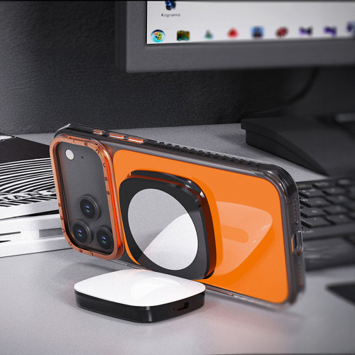 Cr211 360 Dönebilen Bataryalı Magnetik Telefon Üstü Aydınlatma Yayın Işığı Siyah