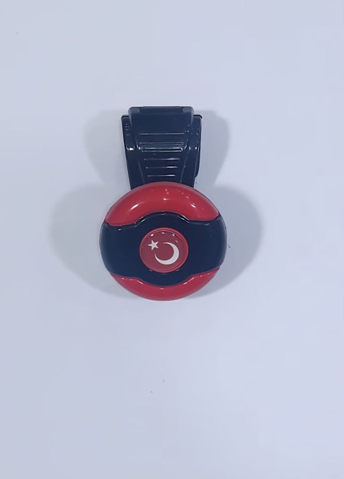 Kırmızı-Siyah Dönebilen Vites Topuzu Türk Bayrağı Stickerlı