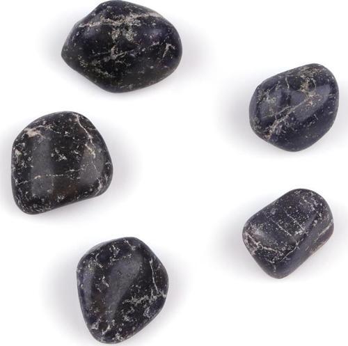 İyolit Doğal Taş Tamburlanmış Parça - Tımbıl