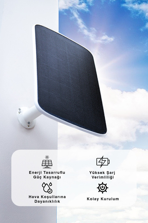 Cs-cmt-d Solar Şarj Paneli – Güneş Enerjili Kamera Aksesuarı, Ip65 | Fynix Teknoloji