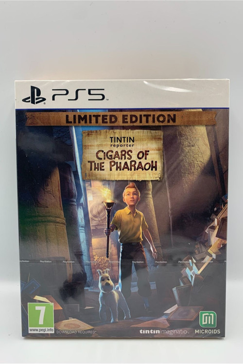ps5 tintin reporter cigars of the pharaoh tenten