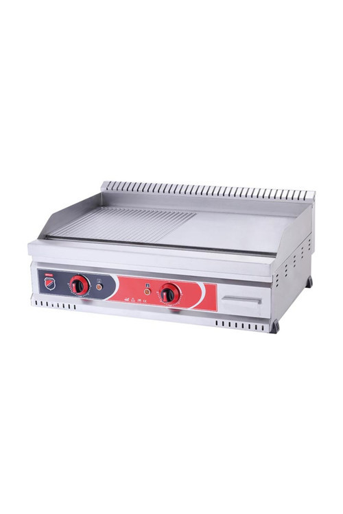 Işıkgaz PGE-80-Y Elektrikli Pleyt Izgara Yarı Oluklu 80x60 cm