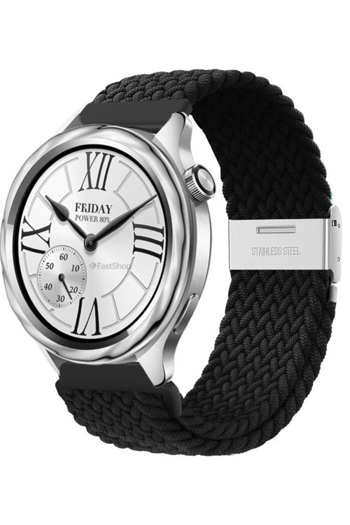 Xiaomi Watch S4/S3/S2/S2 Pro/S1 Active/S1 Uyumlu Metal Klips Hasır Örgü Spor Kordon