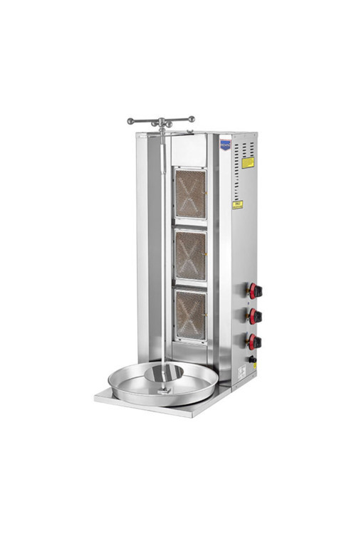 3 Radyanlı Doğalgazlı Ce Belgeli Döner Ocağı - D06