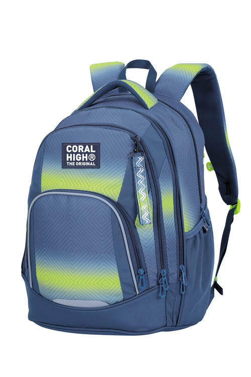 Neon Desenli Okul Sırt Çantası 24457