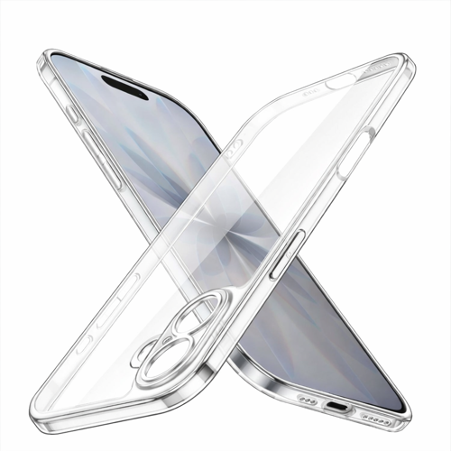 iPhone 17 Uyumlu Kılıf Şeffaf Kamera Korumalı 3D