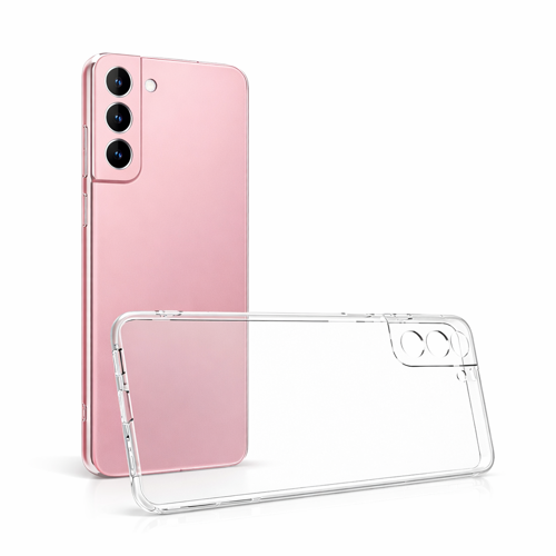 Samsung Galaxy S21 Fe Uyumlu Kılıf Şeffaf Kamera Korumalı 3D