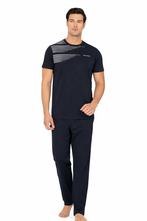 Penye Kısakol Pijama Takım H-PC6123