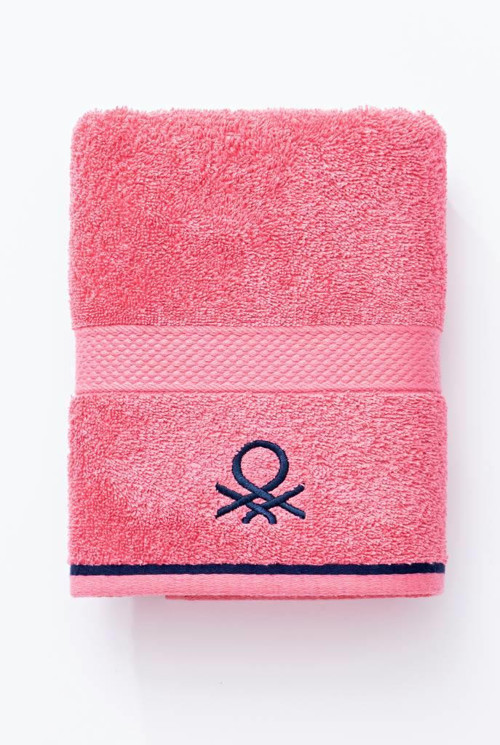 Be-2288-Pnk %100 Pamuk Pembe 50X90 Cm Havlu