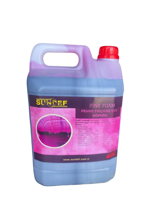 Pembe Köpük 5Kg (Pro) – Konsantre Oto Yıkama Köpüğü | Araç Şampuanı Ve Temizleyici