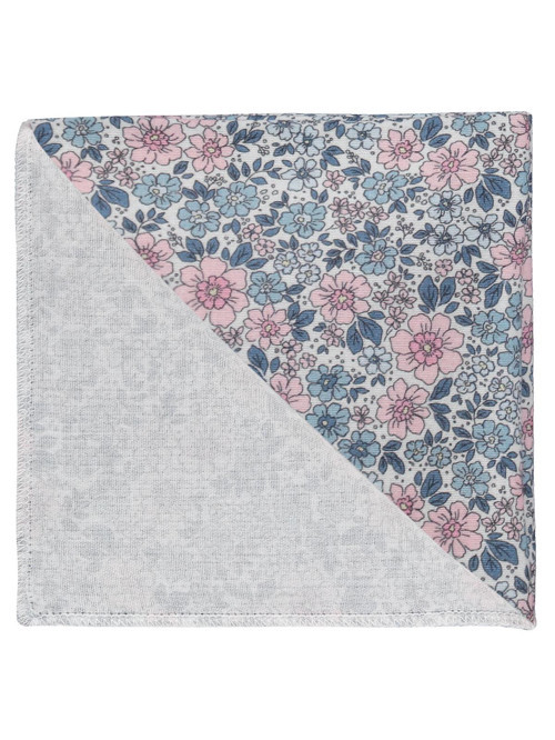 Çiçek Empirme 75x75 Cm Battaniye - Ekru