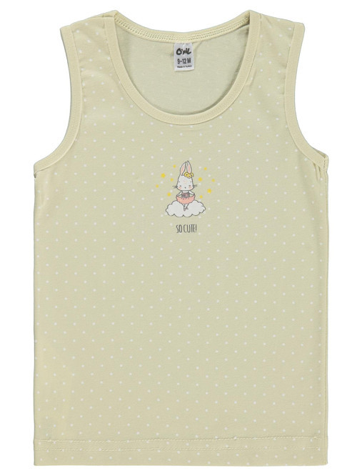 Bunny 9- Bebek Kız Atlet - Standart