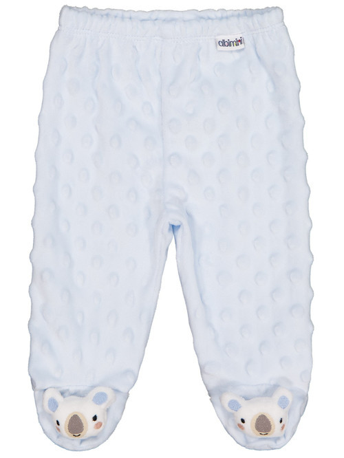 Minidamla Topçikli 1-6 Ay Tek Alt Bebe - Mavi