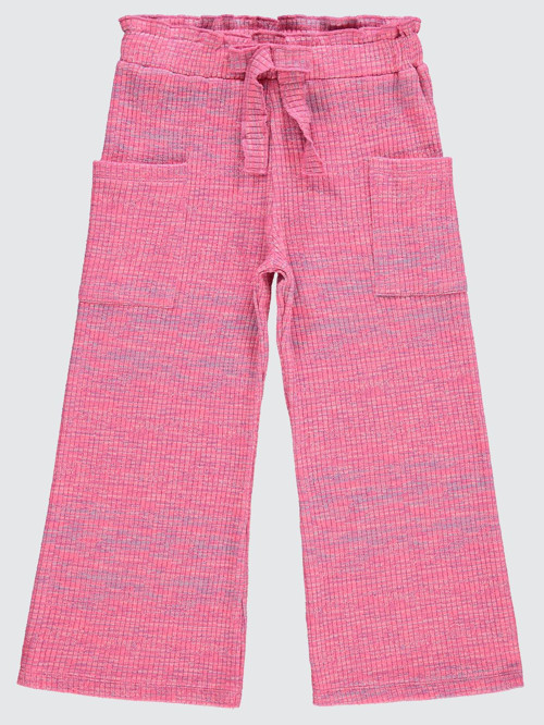 Renkli Melanjlı Kaşkorse 6-9 Yaş Pantolon - Pembe