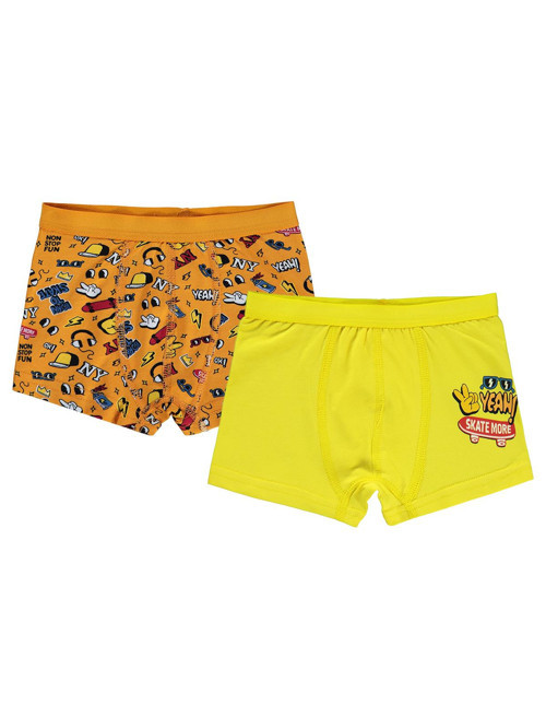 Funny 2-10 Yaş Erkek Çocuk 2'li Boxer - Standart