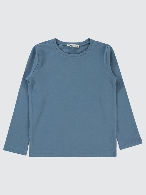 Basic 6-9 Yaş Sweatshirt - Mavi