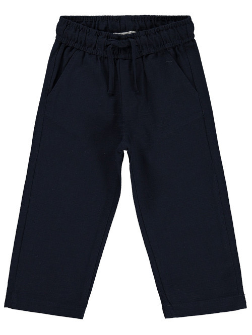 Flamlı Chino 2-5 Yaş Pantolon - Lacivert